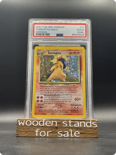 PSA 2 (MK) GERMAN TORNUPTO (Typhlosion) #17 /111 Pokemon Neo Genesis Cosmos Holo